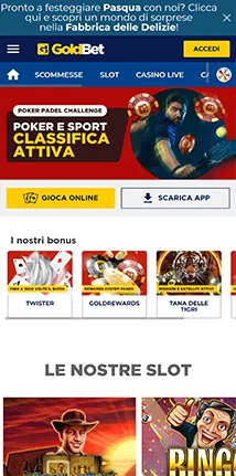 goldbet come prelevare