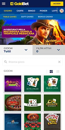 goldbet informazioni
